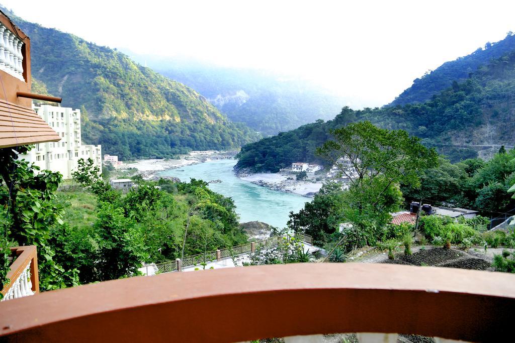 Divine Ganga Cottage Risikés Kültér fotó